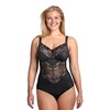 Miss Mary Of Sweden Fantastic Flair Bügelloser Spitzen-Body Schwarz 85D