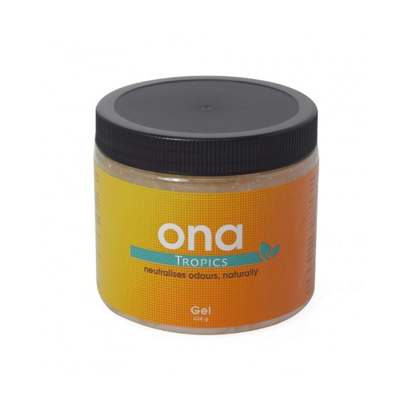 ONA GEL Smell Flavour Odour Neutraliser Eliminate Air Odor Control Hydroponics Odorless Tropics 428gr.