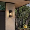 Slypadan 15" Motion Sensor Outdoor Wall Lights, 2 Pack Large
