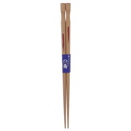 Chopsticks Octagon Megumi 木彫 Wood (Natural Wood) Tip, 20.5 cm