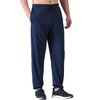 Zoulee Men's Zipper Fly Track Pants Drawstring Sweatpants Jogger Pants
