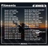 Rexka 30pcs Splash Shield Fender Liner Retainer Clips Rivet for