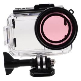 Operitacx Transparent Camera Case Durable Protective Shell for Compact Cameras Waterproofing for Underwater and Rainy Day Photography Easy Installation