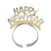 BinaryABC Happy New Year Headband Tiara,New Years Party Favor,New Years