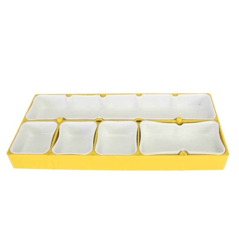 Watch Parts Storage Box Stackable 5 Compartments Acrylic Rubber Watch