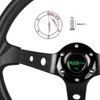 RASTP Deep Dish Steering Wheel With Short Hub Adapter Boss