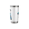 Panda Police officer Police Police hat Stainless Steel Insulated Tumbler