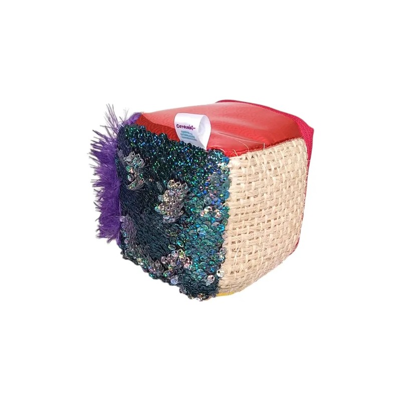 Cubo De Texturas Sensorial Terapia Estimulación Táctil