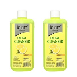 ican London Lemon Deep cleansing Facial Cleanser 2 x 100ml