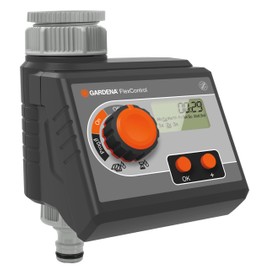 Gardena Water Computer Flexi Control - Upto 3 Cycles a Day - Removable LCD Screen - Easy to Program