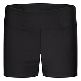 Hurley girls Shorts Swimsuit Separates, Black, Medium US
