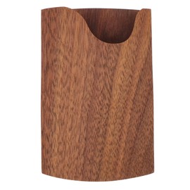 Operitacx International Travel Must Haves Wooden Card Box Business Card Holder Case Wallet
