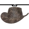 Black Jungle Denver Leather Western Hat Full Leather Cowboy Hat