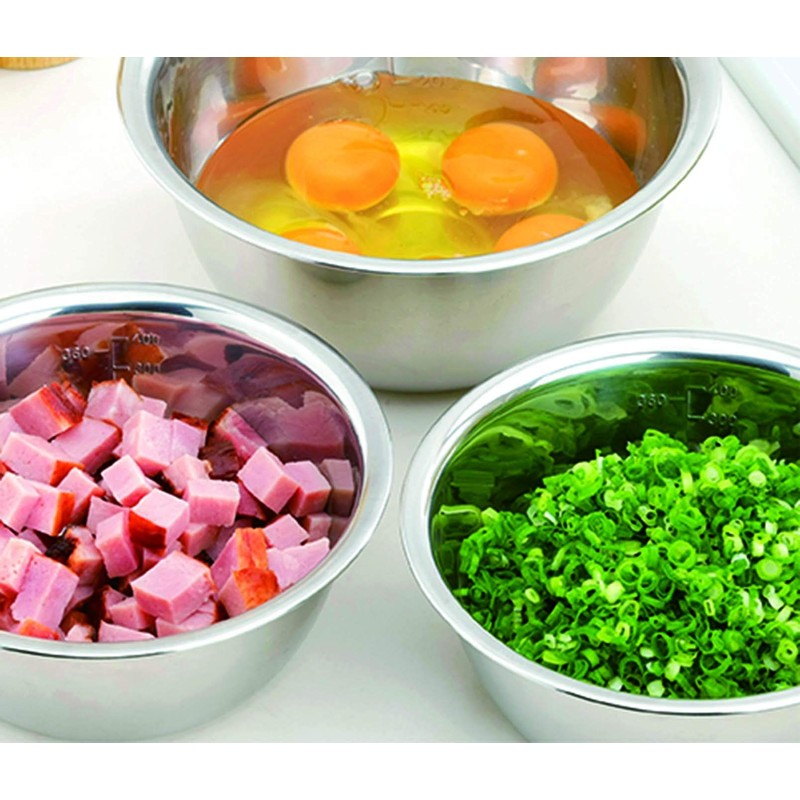 When Cooking Overclock Stainless Steel Bowl Set of 3