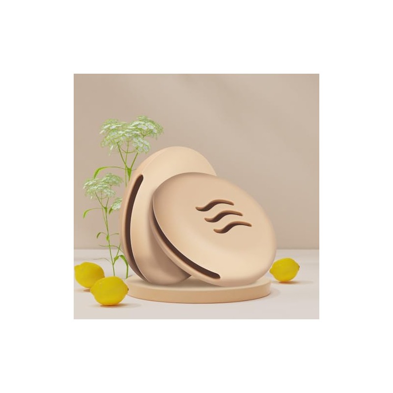 Soporte Ventilación para Esponjas de Maquillaje 2 Piezas de Silicona