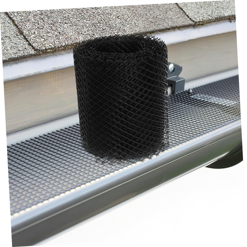 STOBAZA 1 roll Gutter Guard Mesh Debris Protection Netting with