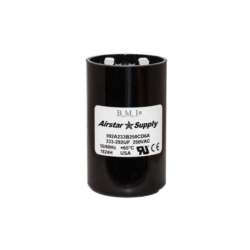 233-292 uF x 220 250 VAC - BMI/USA Start Capacitor