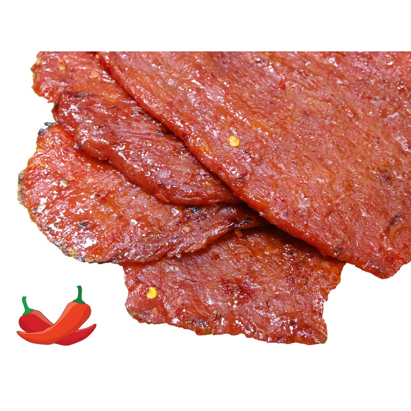 VP#8 Beef Jerky 12 oz (Original Flavor Beef 4oz, Spicy