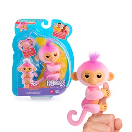 Bizak Fingerlings Harmony Cute Interactive Monkey Who Feels Like Pop Star And Likes To Sing. It's a Diva, With Over 70 Different Sounds and Reactions, With Your Own Personality