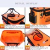 Fishing Bucket,Foldable Fish Bucket, Multi-Functional EVA Fishing Bag for Outdoor,
