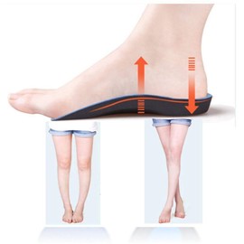 Orthotic Insole Support Helps Weak and Fallen Arches and Plantar Fasciitis (XS 2-4.5)