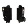 Keystone Black Nylon Polymer Key-Lockable Latch | 2 Sided |