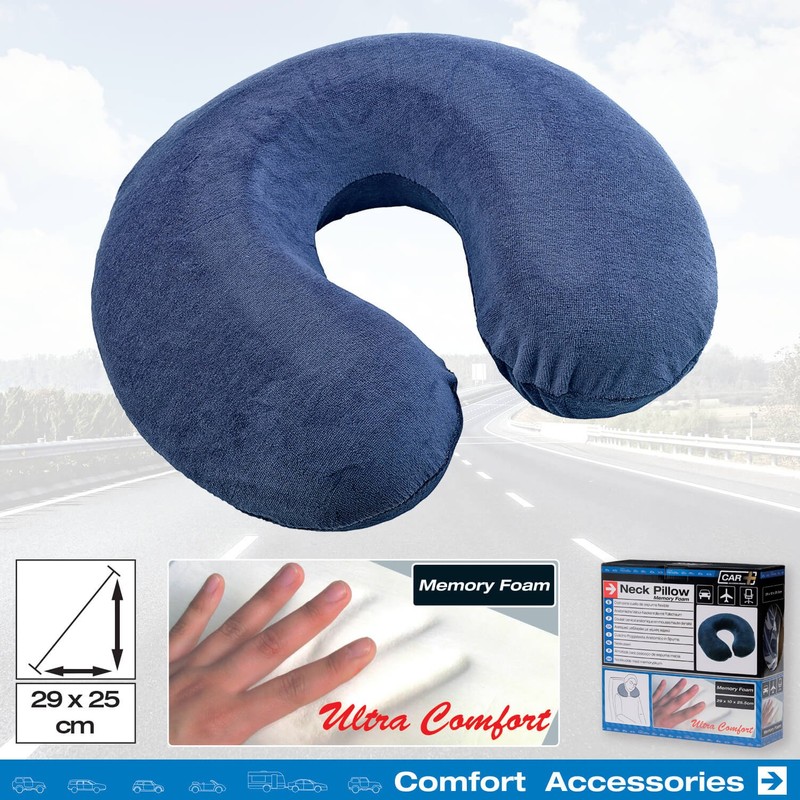 Sumex 3012371 Latex Memory Foam Neck Cushion