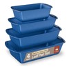 Nonstick Loaf Pan Set Pack of 4, 7" to 11"