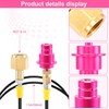 NISHZHU CO2 Adaptor High Pressure Hose 1.5 m, Adapter Direct