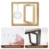 Golfball Display Frame Including Clear Round Golfball Display Box &