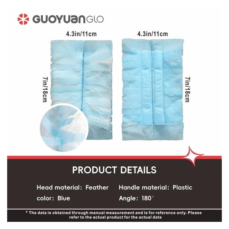 GUOYUANGLO Disposable Dusters for Cleaning Multi-Surface Dusters Refills Heavy Duty