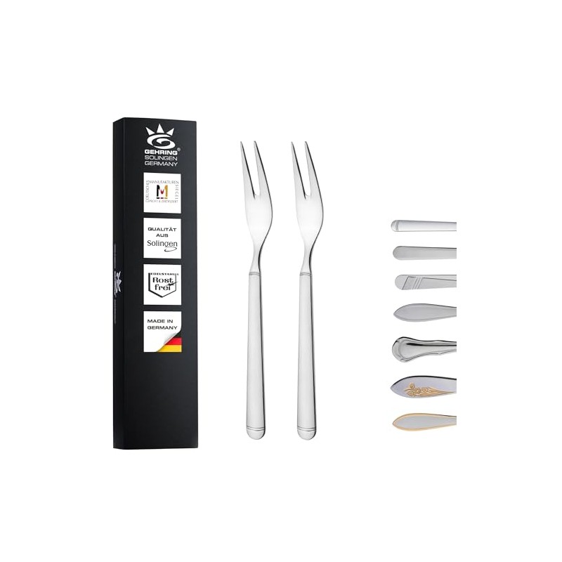 SOLINGEN | GEHRING Slicing Fork Set of 2 Serving Forks