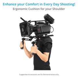 PROAIM Comfy Camera Shoulder Cushion Pad (Standard Size) for Photographers, Video makers & Filming Crew | Made fabric | Compatible with Wide Range of Camera Setups (SP-CMFY-01)
