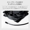 Owtec Case Fan 120mm 4-Pin PWM 500-1200rpm Black OWL-FL1225L-BK