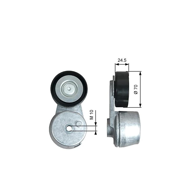 GATES DriveAlign Tensioner Pulley T39375