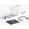 Auriculares Inalámbricos Bluetooth 5.3 Soundpeats Clear Whit Color Blanco Luz