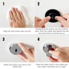 Poywaze Suction Hooks for Bathroom, Shower Hook No Drilling, Waterproof