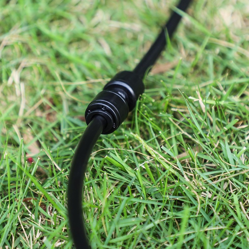 MIXC 20 Pack 1/4" Drip Irrigation Coupling Connectors, Quick Connect