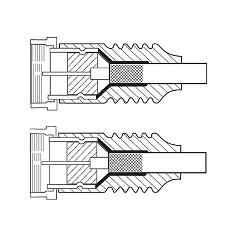 Wentronic 67291-GB SAT-Cable 2.5m - White