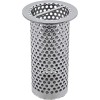 Express-KitchQuip Cylinder Floor Drain Strainer Perforated Stainless Steel 2" Diameter