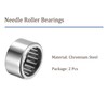 Kozelo 2pcs H K2014 Needle Roller Bearings [20mm Inner Diameter