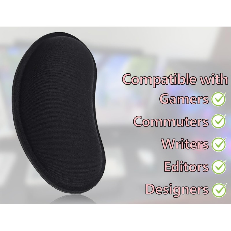 Lhbwhiz Mouse Wrist Rest, Ergonomic Wrist Rest for Mouse with