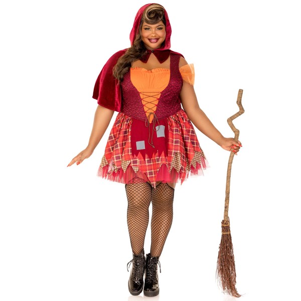 Leg Avenue Womens 2 Pc Salem Sweetie Witch Costume With