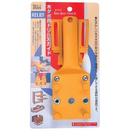 Ichinen Access RELIEF 26325 Woodworking Drill for Wood Dowels, Drill Blade Guide, For 0.3-0.4 inches (6-8-10 mm)