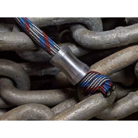 ZandCMetalworks Medium Spool Aluminum Lanyard Bead and a Free Paracord Lanyard