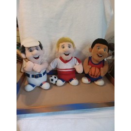 t.l.toys Lot Of 3 Sports Related Dolls.new With Tags