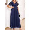 Mother of The Bride Dress Groom Navy Blue Formal Wedding