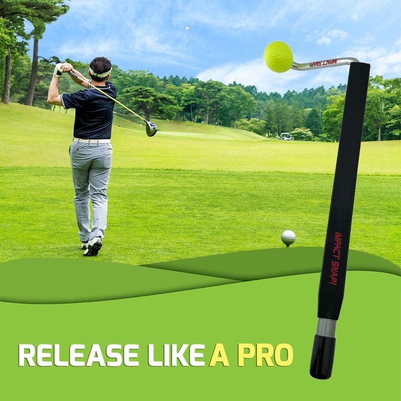 IMPACT SNAP Golf Swing Trainer and Practice Training Aid -