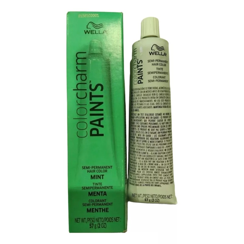 Wella Tinte Semipermanente Colorcharm Paints Menta