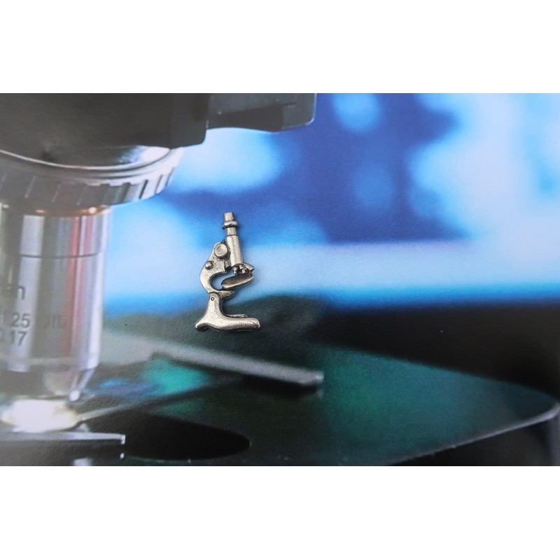 Jim Clift Design Microscope Lapel Pin - 1 Count